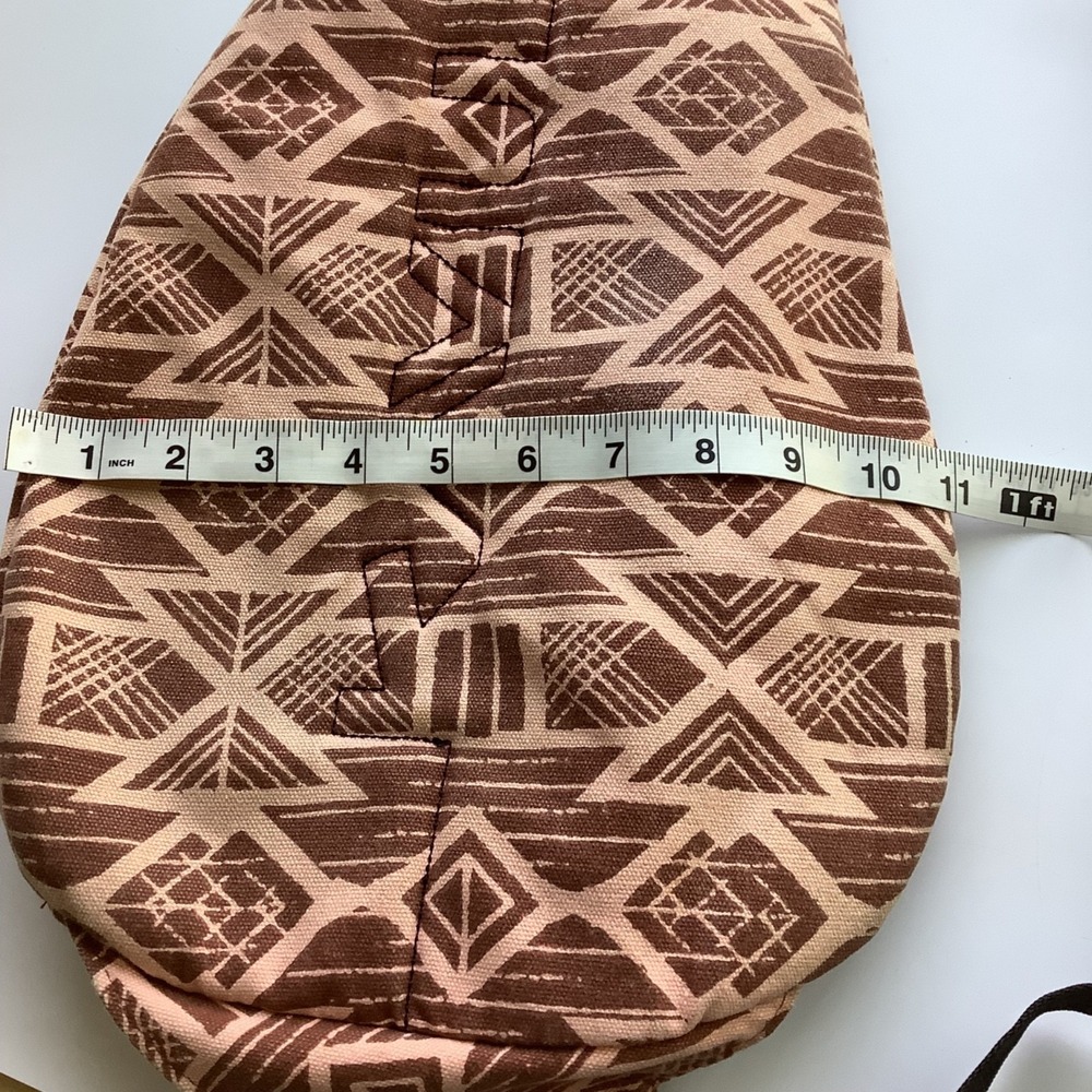 KAVU Rope Sling Bag Crossbody Aztec Geometric "Clear Above Visibility Unlimited" - Picture 13 of 15